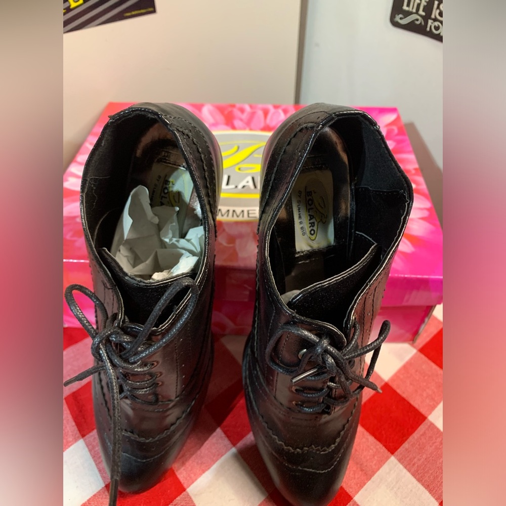 Summer Rio Black Retro Style Booties - Picture 6 of 10